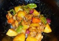 土豆豆角鸡块乱炖的做法 步骤12