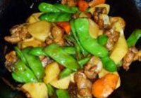 土豆豆角鸡块乱炖的做法 步骤9