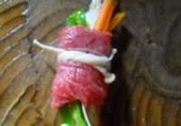 微波金针牛肉卷的做法 步骤9