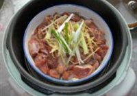 鲜菇蒸土鸡的做法 步骤16