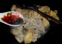 千张结烧羊肚的做法 步骤4