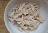 鸡脯扒小白菜的做法 步骤2