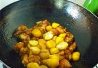 蚝油栗子鸡的做法 步骤9