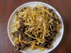 简易版鱼香肉丝