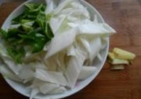 杏鲍菇溜白菜的做法 步骤1