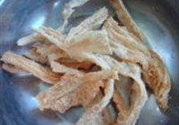 干锅腐竹蛋皮的做法 步骤1