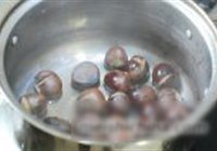 栗子扒白菜的做法 步骤3