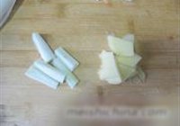 栗子扒白菜的做法 步骤2