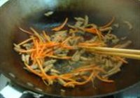 里脊芸豆丝的做法 步骤6