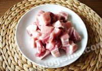 猪肉炖粉条的做法 步骤1