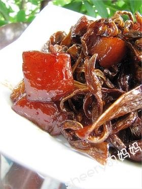 干豇豆烧肉