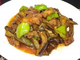 尖椒炒茄子
