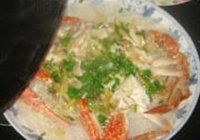 红膏蟹蒸粉丝的做法 步骤9