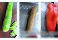 莴笋红椒山药炒肉的做法 步骤1