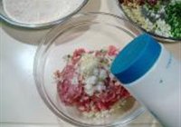 荠菜肉圆的做法 步骤1