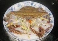 红膏蟹蒸粉丝的做法 步骤6