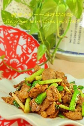 蒜苗回锅肉