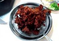 炸烹玫瑰袍子肉的做法 步骤11