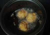 香酥炸鸡茸丸的做法 步骤16