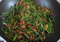 韭菜苔炒肉丝的做法 步骤8