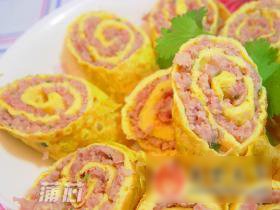 黄金猪肉蛋卷
