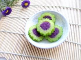 紫薯苦瓜圈