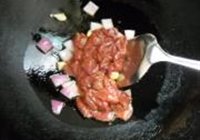 韭菜花爆猪肝的做法 步骤5
