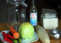 解油腻泡菜的做法 步骤1