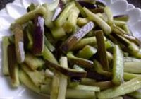 豆酱黑椒茄条的做法 步骤15