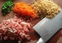 培根炒饭的做法 步骤3