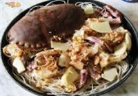 黄道蟹蒸米粉的做法 步骤13