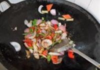 洋葱炒腰花的做法 步骤6