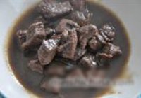 梨子烧鹿肉的做法 步骤5