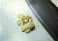 干贝松炒盖菜梗的做法 步骤6