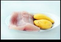 芒果炒鱼片的做法 步骤1
