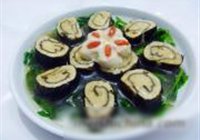 梅花紫菜鸡肉卷的做法 步骤21