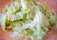 辣酱包菜的做法 步骤1