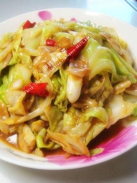 辣酱包菜