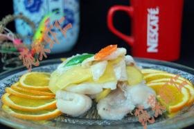 芒果炒鱼片
