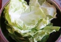 茄汁豆腐包菜卷的做法 步骤1