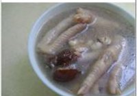 花生眉豆鸡脚汤的做法 步骤7