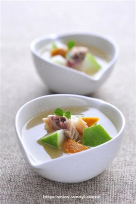 冬瓜干贝老鸭汤