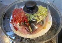 双椒鱼头的做法 步骤8