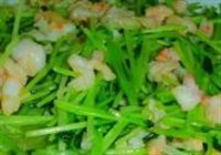 豆苗炒虾片的做法 步骤9