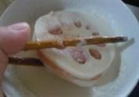 茄汁藕夹的做法 步骤7