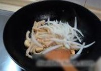 菌菇炒牛肚的做法 步骤8