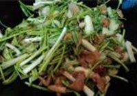 荞头炒萝卜仔的做法 步骤6