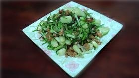 荞头炒萝卜仔