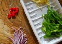 双椒牛肉丝的做法 步骤5