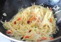 酸辣土豆丝的做法 步骤11